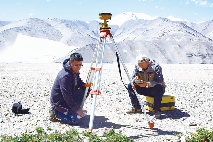 高原測繪紀實 高原測繪紀實